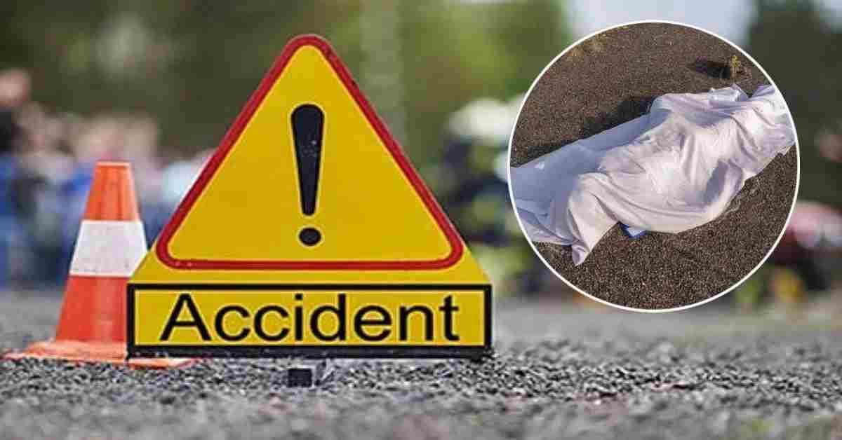 खून से लाल हुई सड़क, डंपर ने बाइक सवारों को रौंदा, एक युवक की मौत, दूसरे की हालत नाजुक